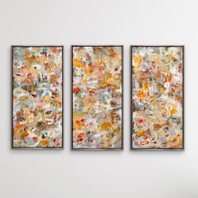 Load image into Gallery viewer, Favorite Song - Triptych 3) 20 x 40