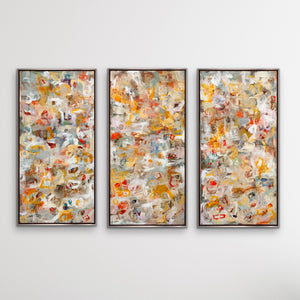 Favorite Song - Triptych 3) 20 x 40